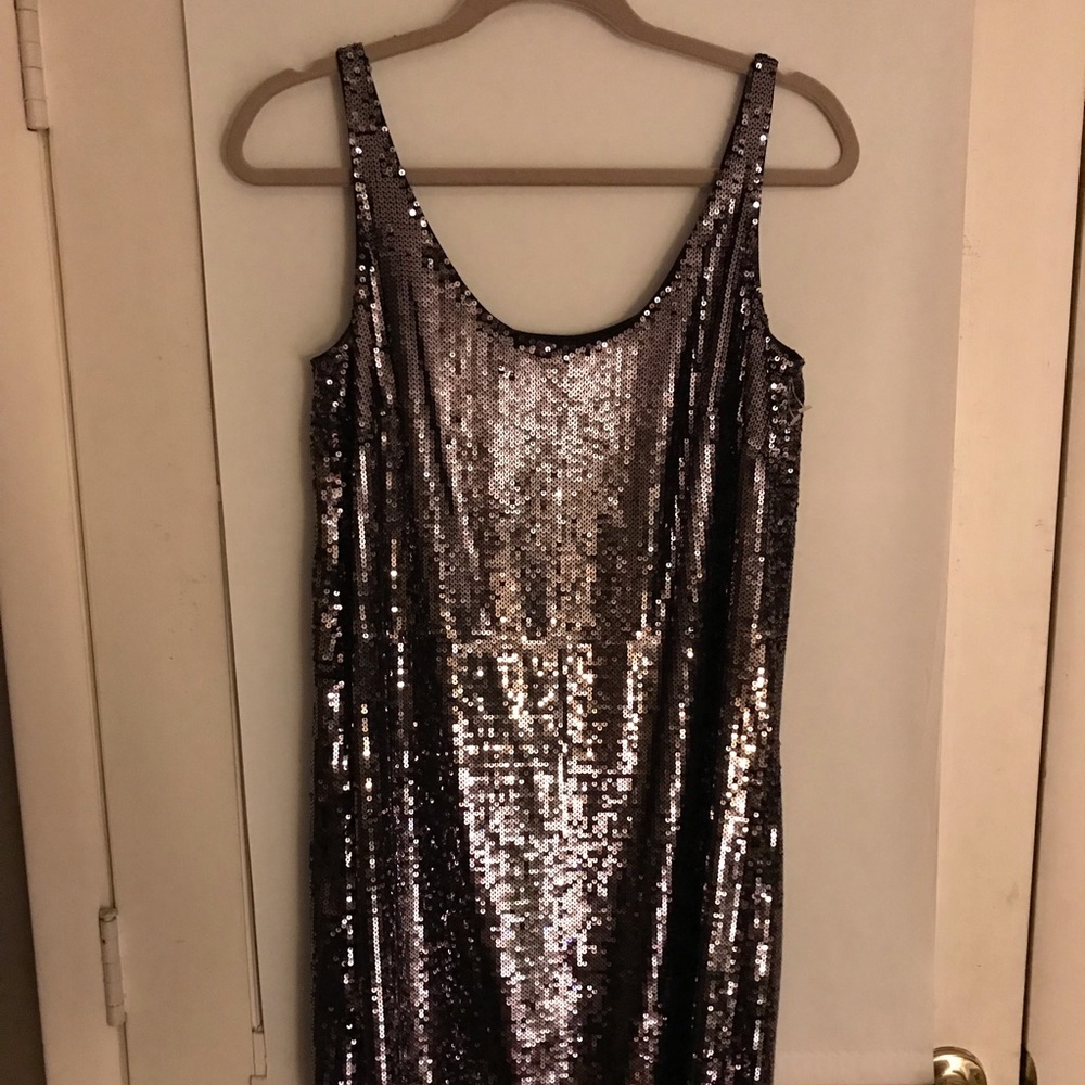 Laundry by design sequin shift New Year’s Eve